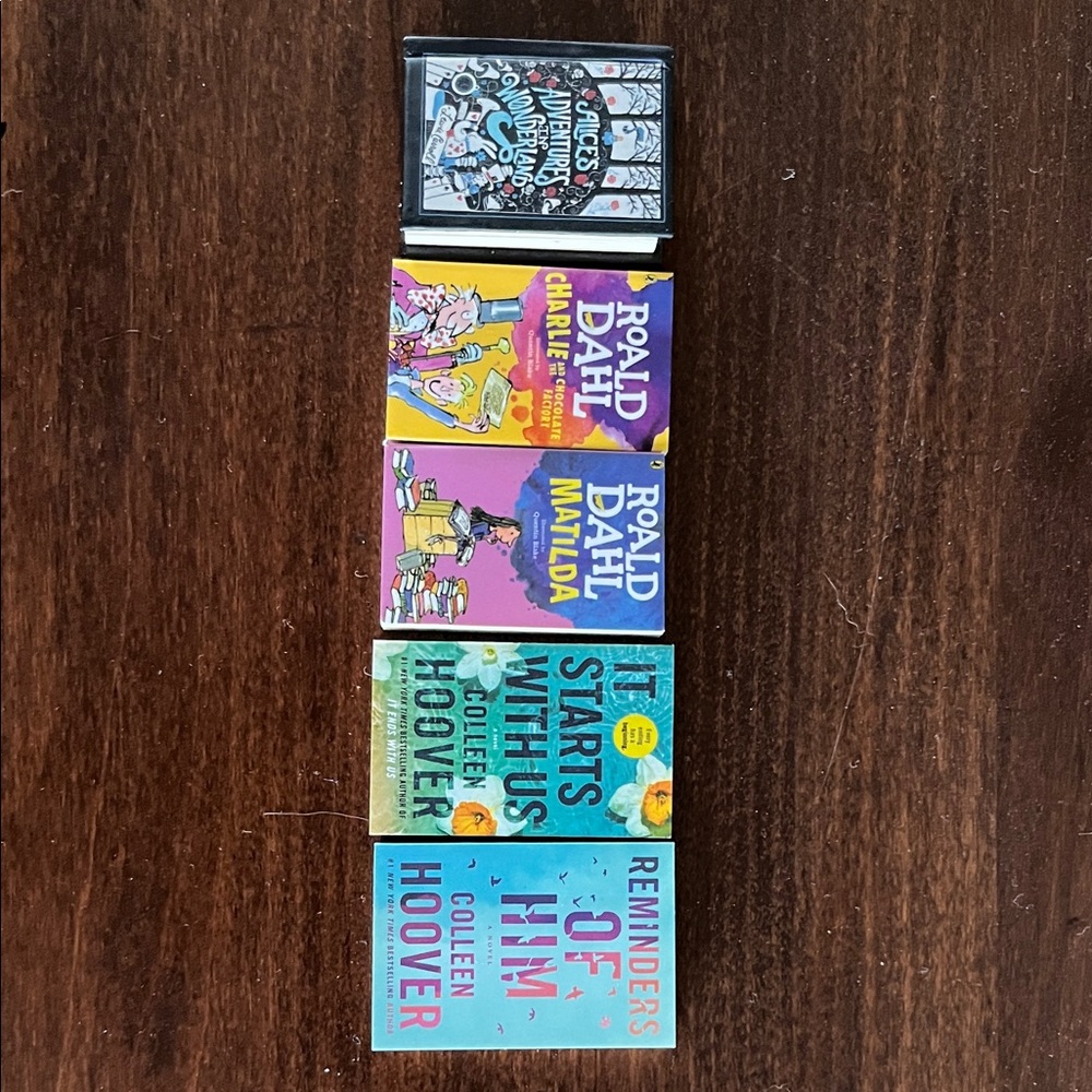 Mini brands series one miniature books